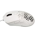 Miniatyrbilde 6 av 8: Kablet mus ergonomisk RGB bakgrunnsbelyst justerbar DPI programmerbare taster 4,9 fot kabel spillmus for spillkontorstudie hvit