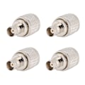 Miniatyrbillede 1 af 8: 4 stk BNC hun til SO239 hanadapter RF koaksial koaksialstik