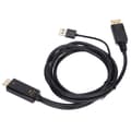 Miniatyrbilde 2 av 8: HD Multimedia Interface til Displayport-omformerkabel 4K hann til hunn forlengelsesadapterkabel for PS4 PC