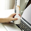 Miniatyrbilde 3 av 4: Lader Mini Støvsuger Vått og Tørt Ledningsfri for Tastatur Bærbar PC Piano Datamaskin Bil