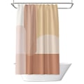Miniatyrbillede 1 af 5: 1 stk. bruseforhæng 180 x 180 cm polyester anti-skimmel vandtæt badeforhæng dejligt enkelt og moderne