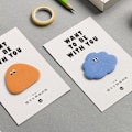 Miniatyrbillede 3 af 3: Neon flytbart notesblok