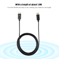 Pikkukuva 8 / 8: 1,8 metrin DisplayPort-kaapeli DP-DP-liitäntäsovitinkaapelin musta matkapuhelimen lisävaruste