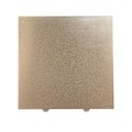 Miniatyrbillede 1 af 8: PEI Stålplade PEI Pulvercoating 377x370mm Guld Hot Bed Stålplade 3D Printer Tilbehør til Ender 5 Plus Stålplade