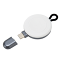 Pikkukuva 8 / 8: USB C Smart Watch Langaton Laturi Pikalataus Kannettava Magneettinen Imu Turvalatausalusta IOS Harmaavalkoiselle