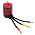 Miniatyrbild 3 av 8: Borstlös motor professionell hög vridmoment vattentät 3650 RC borstlös motor för 1/10 1/8 RC bil 5200KV