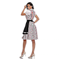Pikkukuva 3 / 5: Perinteinen saksalainen ruudullinen Dirndl-mekko Oktoberfest-asu XL tummansininen