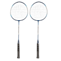 Miniatyrbild 3 av 8: REGAIL 2 st badmintonracket i järnlegering, 2-spelar badmintonracketset för barn och vuxna, blå