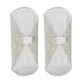 Miniatyrbilde 2 av 8: 2 stk vaskbare feminine bind 22x16CM ultra myke gjenbrukbare sanitærbind menstruasjonsbind