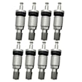 Miniatyrbilde 1 av 5: 8 stk. TPMS Dekkventiler for Reparasjonssett for Slangeløse Lettmetallventiler