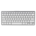 Miniatyrbilde 1 av 8: Trådløst tastatur Mini 78 taster Ultratynne bærbare hvite datamaskintastaturer for Android for OS X for IOS for WindowsItalian