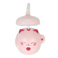 Miniatyrbillede 7 af 8: Sød skrivebordslampe Bærbar Natlampe Bærbar Foldbar Lys USB Genopladning LED-lys Øjenbeskyttelse Læselampe Pink