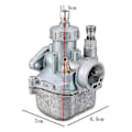 Pikkukuva 2 / 5: Kaasutin 16mm BVF 16N1-11 Simson S50 S51 -moottoripyörään - Aito OEM-varaosat