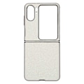 Miniatyrbild 1 av 8: Vikbart phone case ABS Skyddande glänsande cover Anti Drop Case för Find N2 Flip White