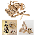 Miniatyrbillede 3 af 5: 50 x Assorterede drivtømmerstykker DIY Håndværk Dekorationer Akvarium Dekor