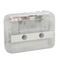 Miniatyrbillede 5 af 8: Kassette til MP3 Converter Multifunktion Auto Reverse Transparent Retro bærbar båndafspiller til bærbar pc