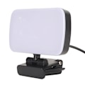 Miniatyrbillede 4 af 8: Webcam-lys USB 3 lysfarver 10 dæmpningstilstande Fleksibel roterbar mini videolys til bærbar computermødeuddannelse