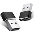 Pikkukuva 1 / 2: 2 kpl Mini Alumiiniseos USB Uros - TYPE-C Naaras Adapteri TYPE-C Naaras - USB Adapteri A Uros - C Naaras