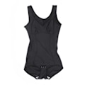Miniatyrbillede 4 af 8: Kvinder taljetræner Tummy Control Bodysuit Slankende kropsform med bh (sort) L