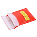 Miniatyrbilde 4 av 8: 18x23cm RC Lipo Batteripose eksplosjonssikker Liposekk for lading og oppbevaringRød