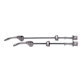 Miniatyrbillede 8 af 8: ZTTO 2stk Road Mountain Cykel Quick Release Skewers Bike Front Bageste spyd tilbehørTitanium