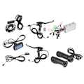 Miniatyrbillede 1 af 8: 36V/48V 250W 350W børsteløs motorcontroller LCD-panelsæt til E-cykel Elcykelscooter