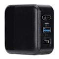Miniatyrbilde 2 av 8: Hurtigladeradapterstøtte TV-modus HD Multimedia Interface AC-adapterlader for SwitchUS-plugg
