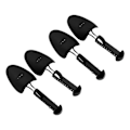 Miniatyrbilde 3 av 8: 4PCS Skotre 25cm til 30cm Justerbar Skoform Svart Jern Plast Skostrekker for Hjem