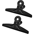 Miniatyrbillede 1 af 4: Bulldog Clips - 2 STK. 20 cm ekstra XL Bull flip clip Kontor Papirclips (Sort, 20 mm)