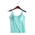 Pikkukuva 1 / 5: Naisten Slim Fit Toppaava Tank Top Sisäänrakennetulla Rintaliivillä M Vihreä