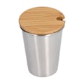 Miniatyrbild 5 av 8: 350ML Bärbar Enkelsidig Rostfritt Stål Mugg med Lock Stackable Kaffe Öl Mjölk KoppRostfritt Stål Färg