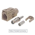 Miniatyrbilde 1 av 5: Fakra A B C D E F G H I K Z Hunn Crimp-kontakt Bilradio Fm Gps Antenne Fakra Adapter For Rg316 Rg174 Pigtail Kabel Fakra I Hunn