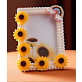 Miniatyrbild 1 av 5: Gul Kreativ Solros 4x6 Tavelram DIY Byggsats För Pojkar Flickor Pyssel Skapa, Söta Roliga Fotoramsdekorationer, Konst Stående Personlig Fest