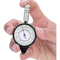 Miniatyrbilde 3 av 5: 2 stk. Kartavstandsmåler Odometer Multifunksjonskompass Kurvemålerenhet, Opisometer, Kurvemåler, Avstandskalkulator FF R
