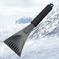 Miniatyrbilde 2 av 3: Isskrape for biler, bilskrape isskuffel bilvinduskrape snøskrape for fjerning av isskrape, snøskraper med minihåndtak (2 stk)