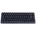 Miniatyrbillede 3 af 8: Gaming tastatur bærbar 84 taster TYPEC Keypads med baggrundsbelysningseffekter til pc-gamere bærbar computer arbejde
