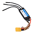 Miniatyrbillede 4 af 8: 80A RC Båd ESC Vandtæt Sort Multi Beskyttelse RC Elektrisk Hastighedsregulator til Udskiftning