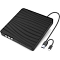 Pikkukuva 1 / 5: USB 3.0 Type-C -ulkoinen CD/DVD-asema, kannettava ohut RW/ROM CD-poltin Windows 11/10/8/7/XP/Vista/Mac OS