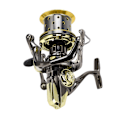 Miniatyrbillede 4 af 8: GX Helt Metal Høj Styrke Guide Stang Struktur Anti-Havvand Spinningshjul Til Langt Kast (GX10000 )