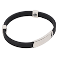 Miniatyrbillede 7 af 8: Silikone Armbånd Statisk Forebyggelse Håndledsstropper Band Eliminer Body Statisk Armbånd Stål og Sort