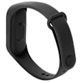 Miniatyrbillede 7 af 8: Digitalur LED Hvidt Lys Display Plast Spejl Elektronisk Bevægelse Silikone Strap Sportsur til Student Sort