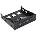 Miniatyrbilde 7 av 8: Optisk stasjonspanel datamaskin frontstasjon USB3.0 utvidelseskort med brakett