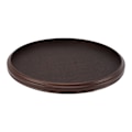 Miniatyrbilde 5 av 8: Te-brett Retro Forhindre Skli Minimalistisk Retro Japansk Stil Matserveringsbrett for Hjem Kaffe Snacks Måltider M Rund