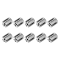 Miniatyrbillede 8 af 8: 10 stk. krydskabelklemmer 316 rustfrit stål gelænder wire reb clips vægsystem tilbehør 5mm