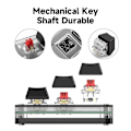 Miniatyrbilde 2 av 5: 3 Taster Makroprogrammering Mini Tastatur for Photoshop Gaming Hvit A