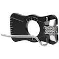 Miniatyrbillede 8 af 8: Justerbar traditionel recurve bue pil hvile aluminiumlegering magnetisk pil stand sort