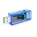 Miniatyrbild 1 av 5: USB 3.0 Testare Multimeter 3.7-30V 0-4A USB Strömmätare Spänningstestare Digital Ström- och Spänningstestare Meter Voltmeter Amperemeter, Power Bank Batteri C