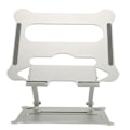 Miniatyrbild 2 av 8: Silver Bärbar Laptop Stativ Portabel Skrivbord Fällbar Retractable Lyftbar Justerbar Vinkel Aluminiumlegering Kylning Dator Stativ