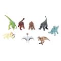 Miniatyrbillede 6 af 8: 8 stk. Dinosaur Model Sæt Mini Simuleret Sød Levende Dinosaur Legetøj Hjem Indretning Gave til Børn 8 stk. / Sæt