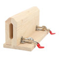 Miniatyrbillede 5 af 8: Læder syning pony rustfrit strømlinet design fleksibel læder hånd syning pony til DIY læderhåndværk